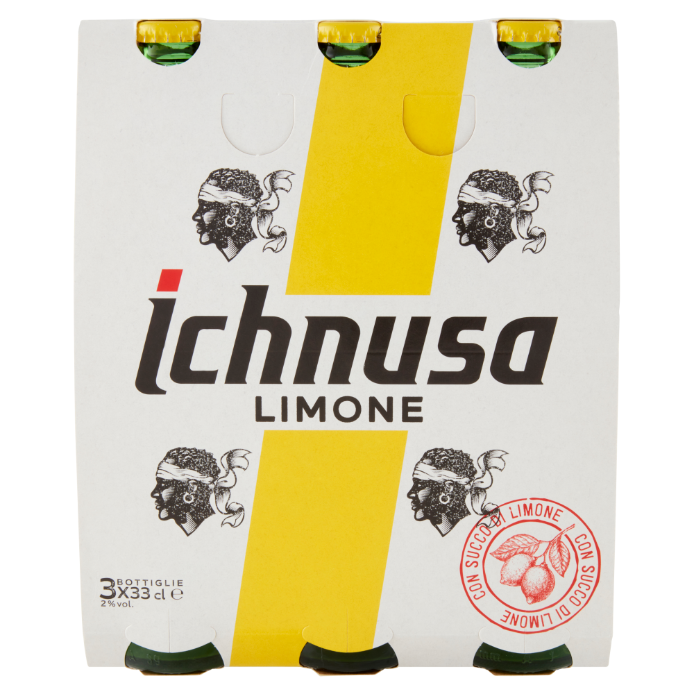 Ichnusa Limone 3 x 33 cl