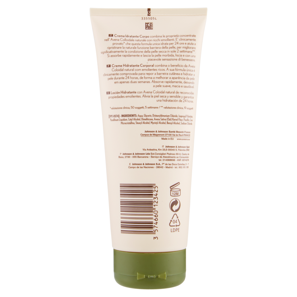 Aveeno Crema idratante corpo 200 ml