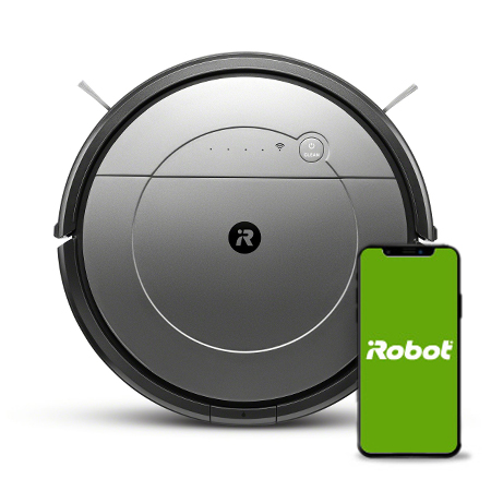 iRobot Roomba Combo 0,45 L Sacchetto per la polvere Nero, Grigio