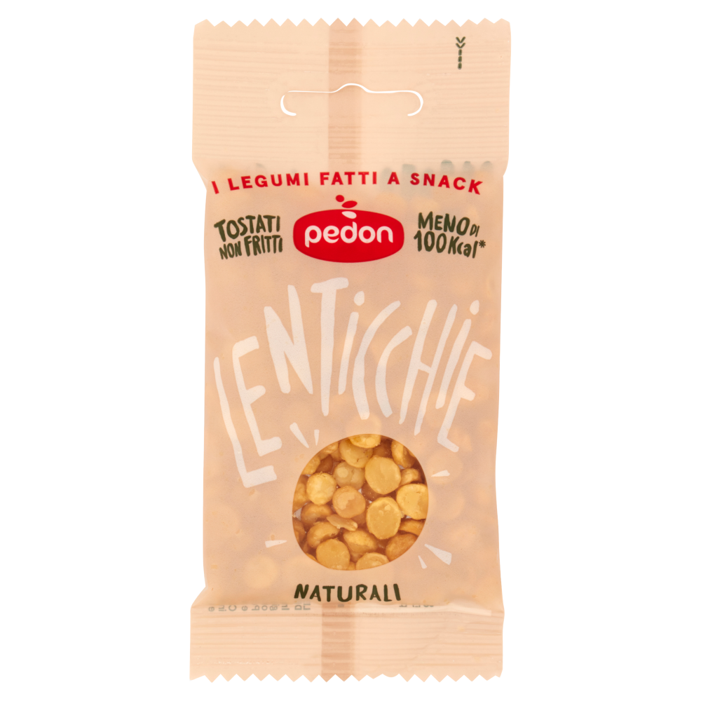 pedon I Legumi Fatti a Snack Lenticchie 20 g