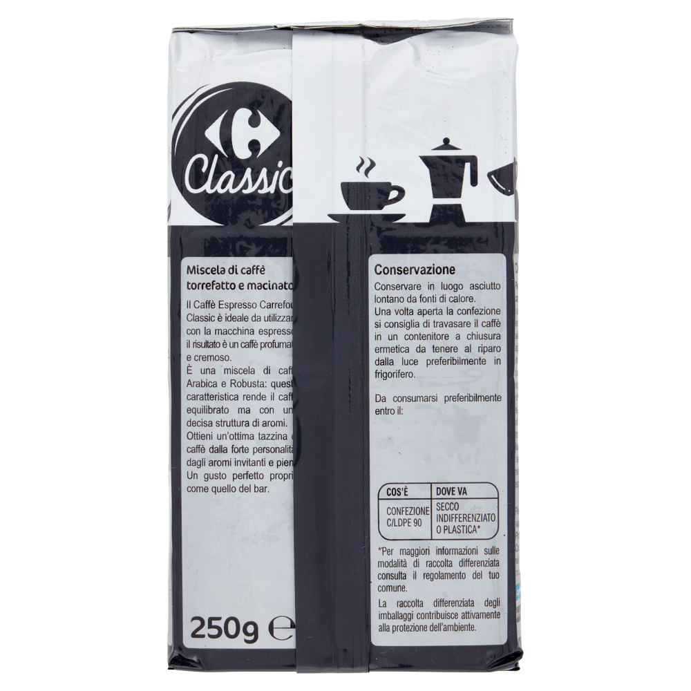 Carrefour Caffè Espresso Cremoso 250 g Carrefour