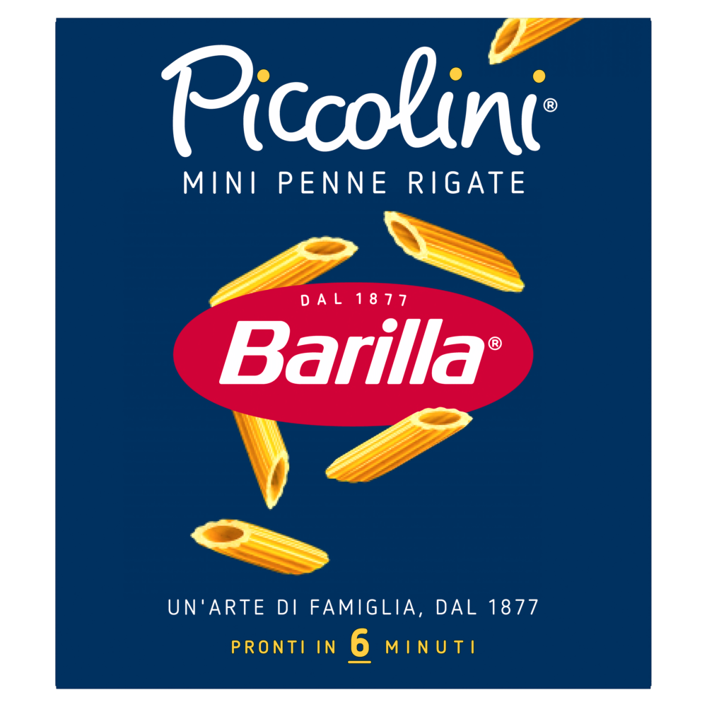 Barilla Pasta Piccolini Mini Penne Rigate 500g