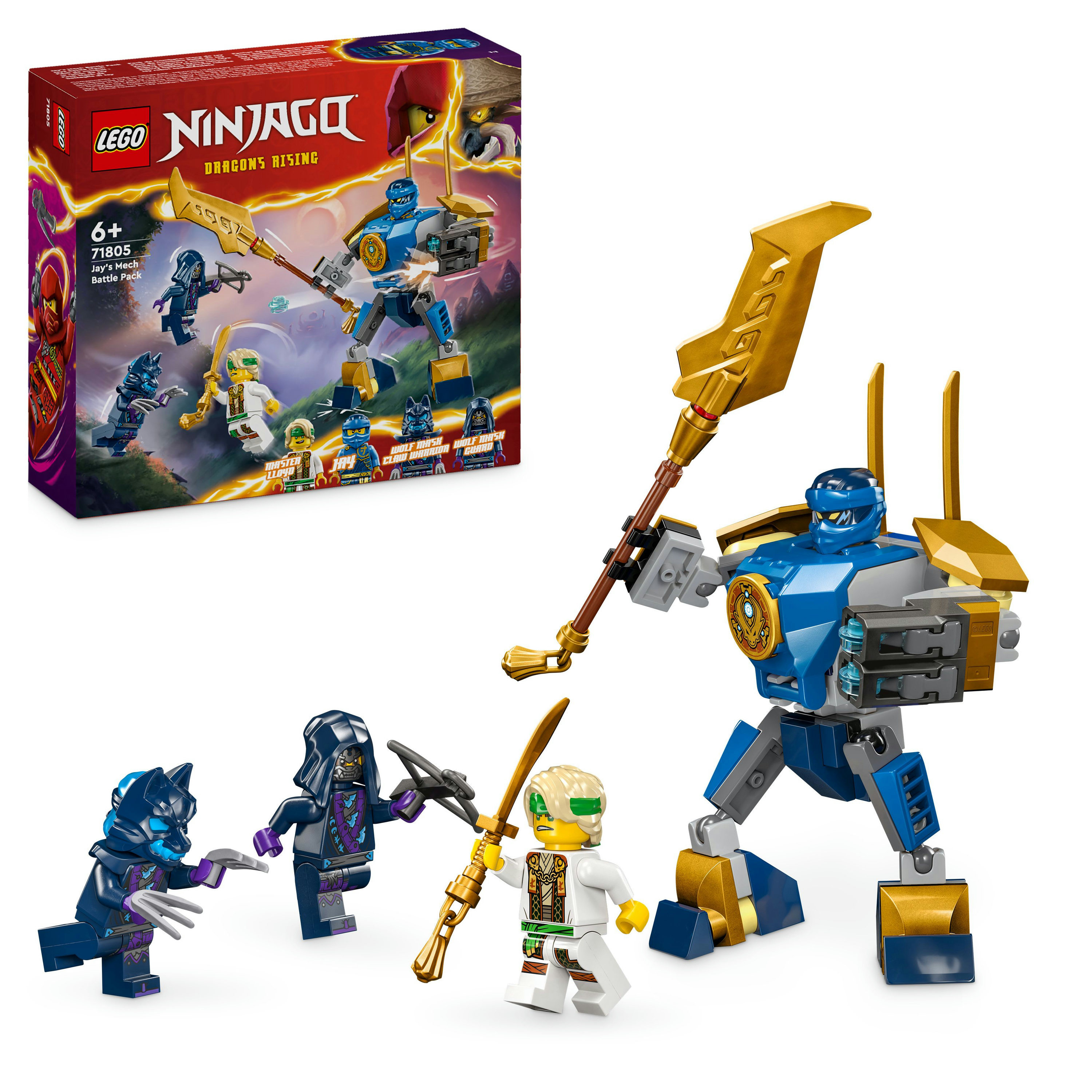 LEGO NINJAGO Pack Mech da battaglia di Jay