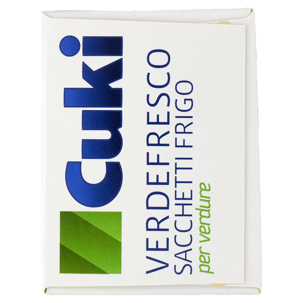 Cuki Conserva Verdefresco Sacchetti Frigo per verdure 29 x 42 cm 20 pz