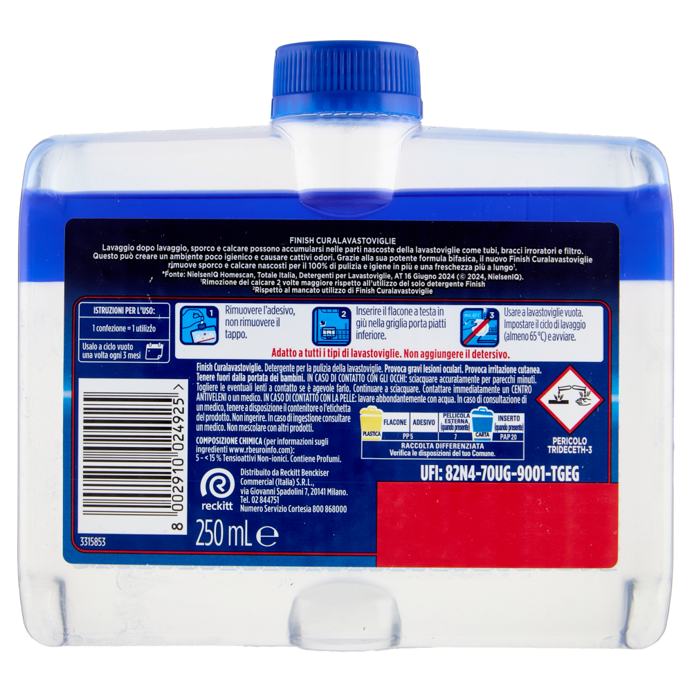 Finish Curalavastoviglie regular 250 ml