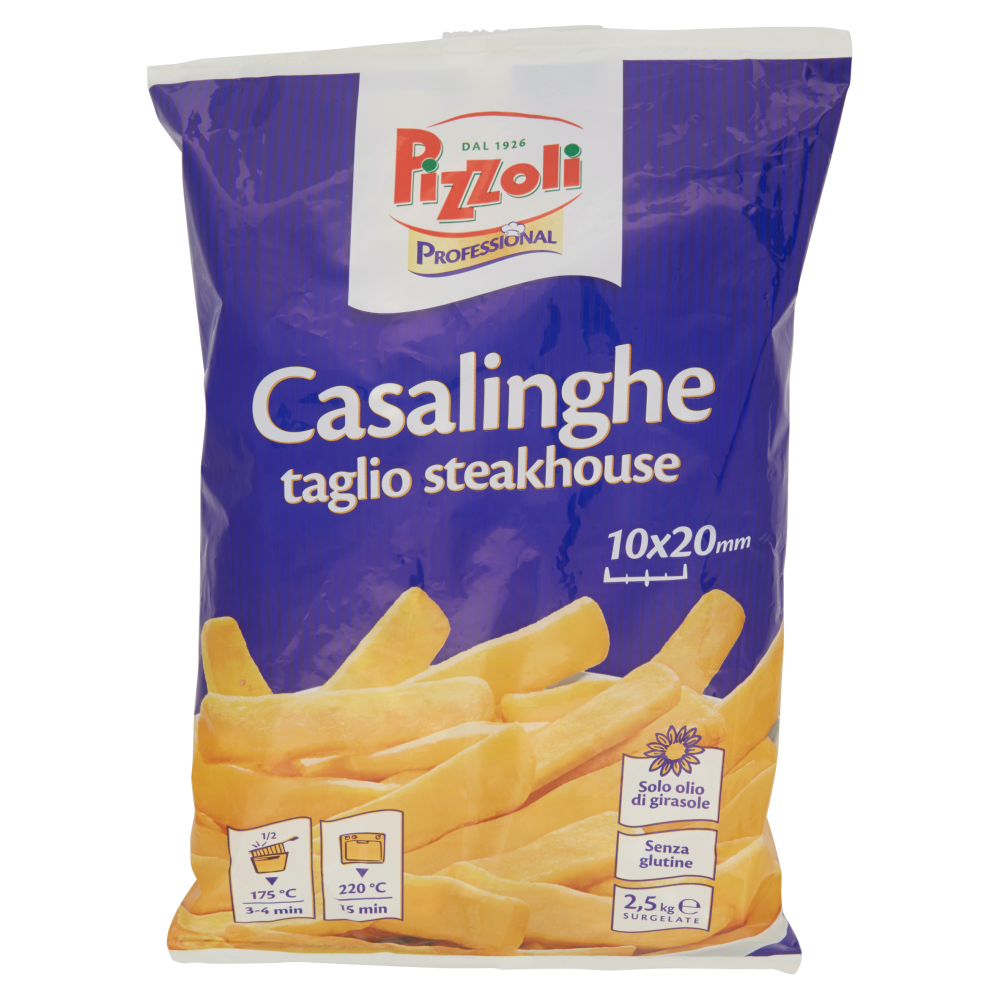 Pizzoli Professional Casalinghe taglio steakhouse Surgelate 2,5 kg