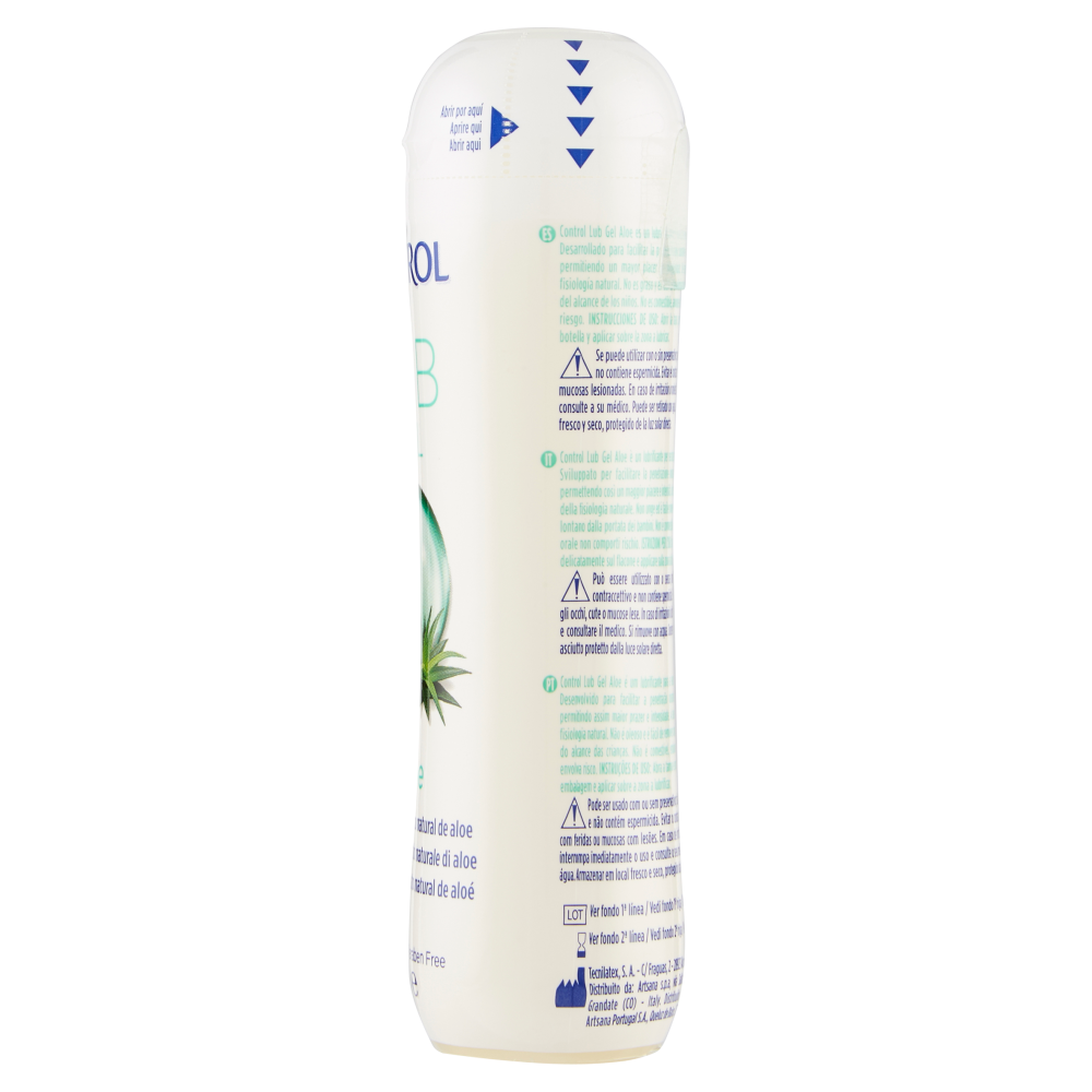Control Lub Gel Aloe Lubrificante con estratto naturale di aloe 75 ml