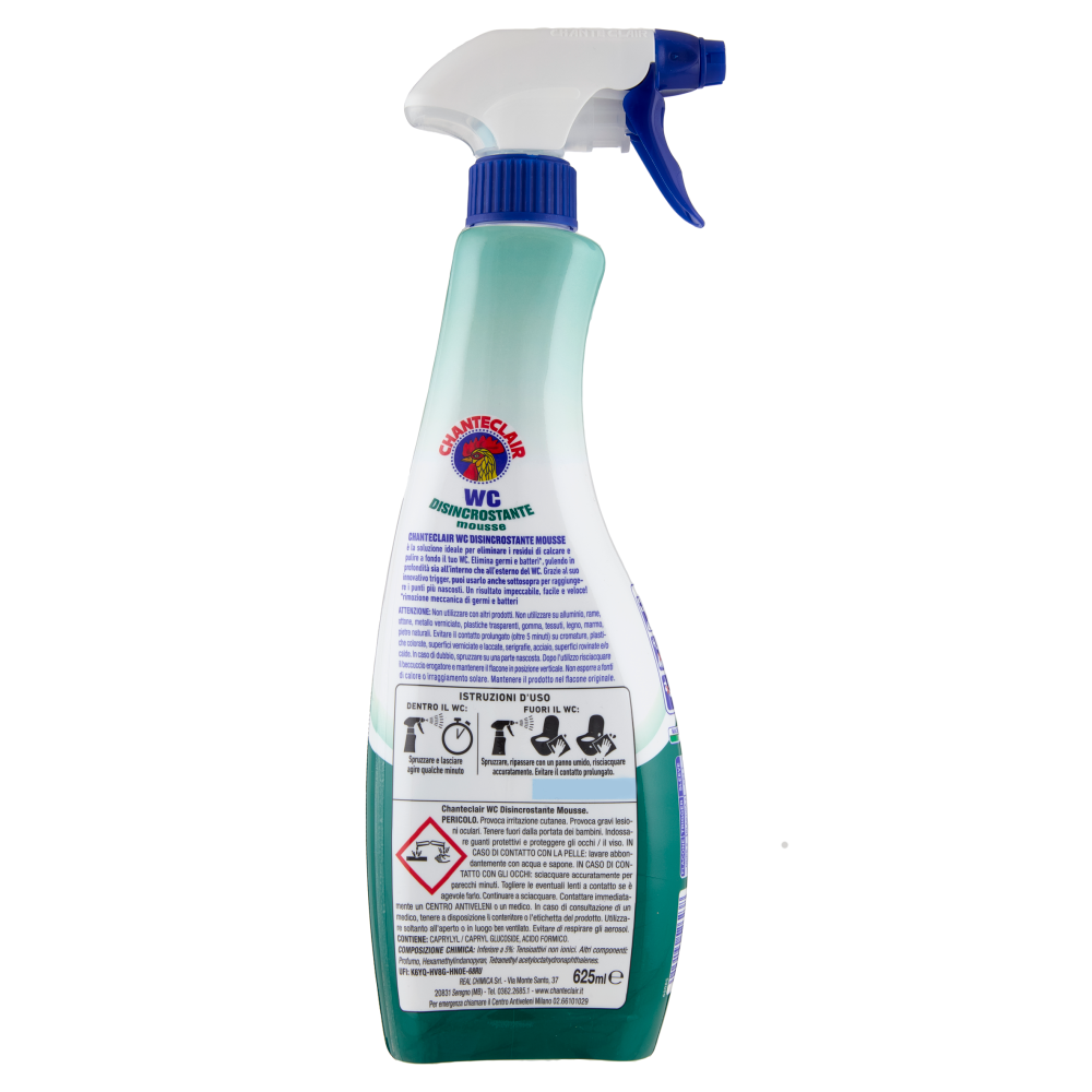 Chanteclair WC Disincrostante mousse 625 ml