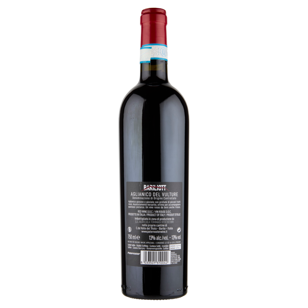 Paternoster Bariliott Aglianico del Vulture DOC 750 ml