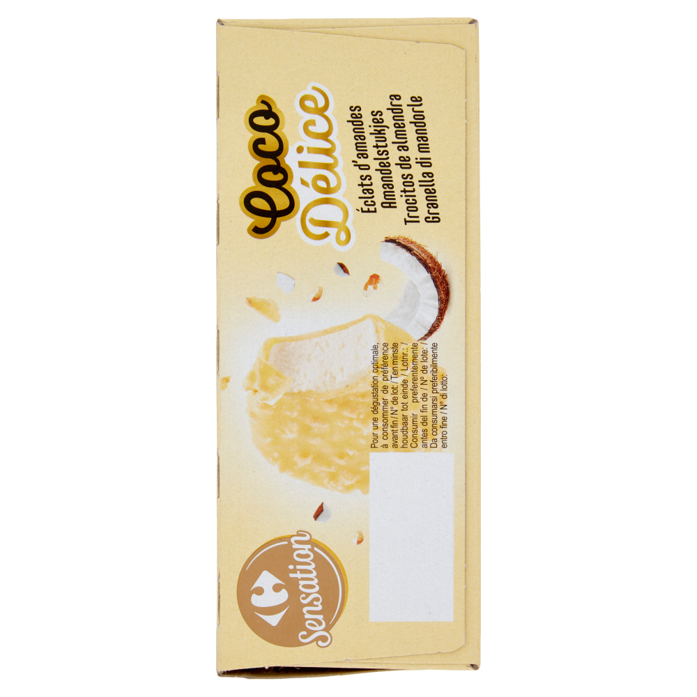 Carrefour Sensation Coco D&eacute;lice 4 Gelati 202 g