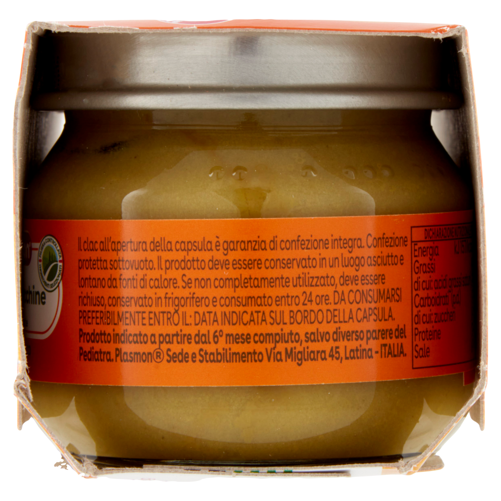 Plasmon Omogeneizzato Piselli e Zucchine 2 x 80 g