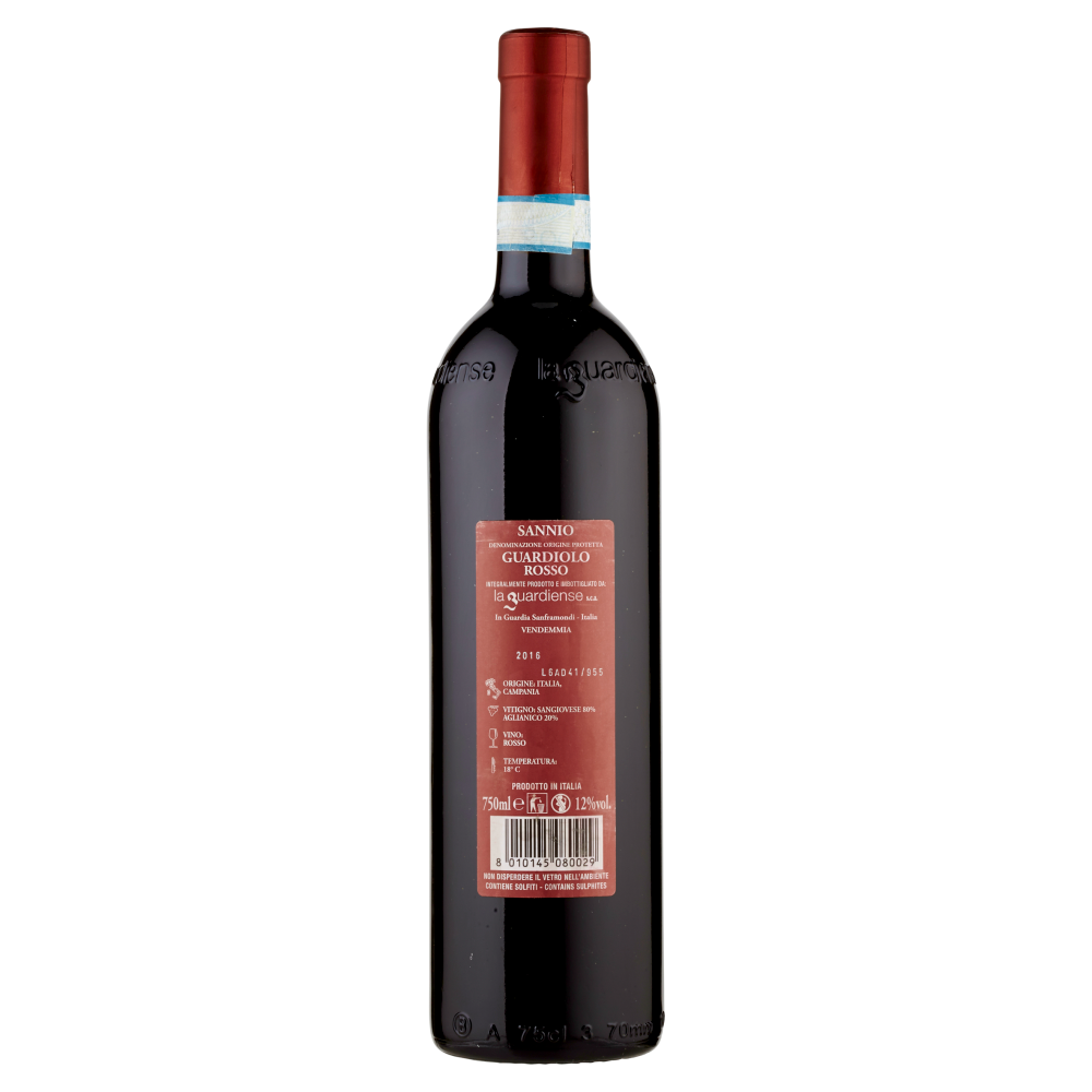 la guardiense Guardiolo Rosso Sannio D.O.P. 750 ml