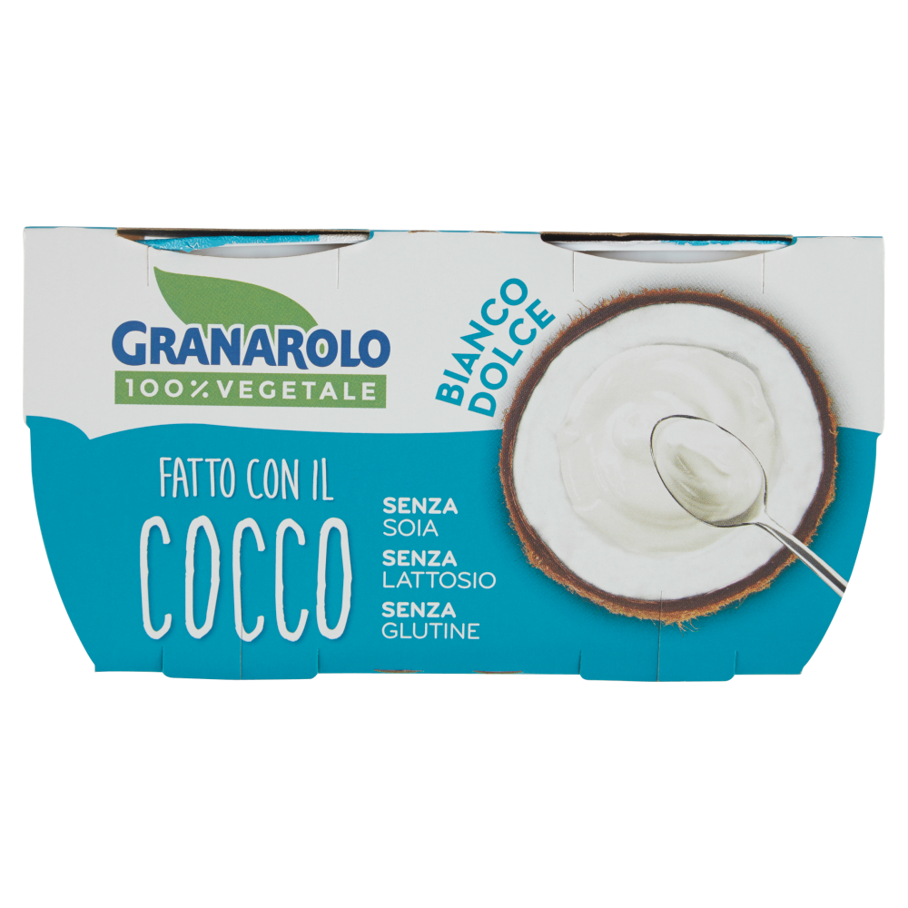 Granarolo 100% Vegetale Fatto con il Cocco Bianco Dolce 2 x 125 g