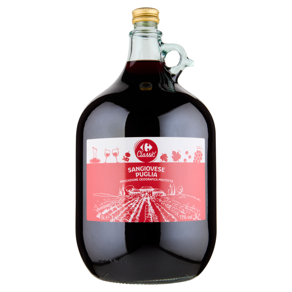 Carrefour Classic Sangiovese Puglia IGP 5 L