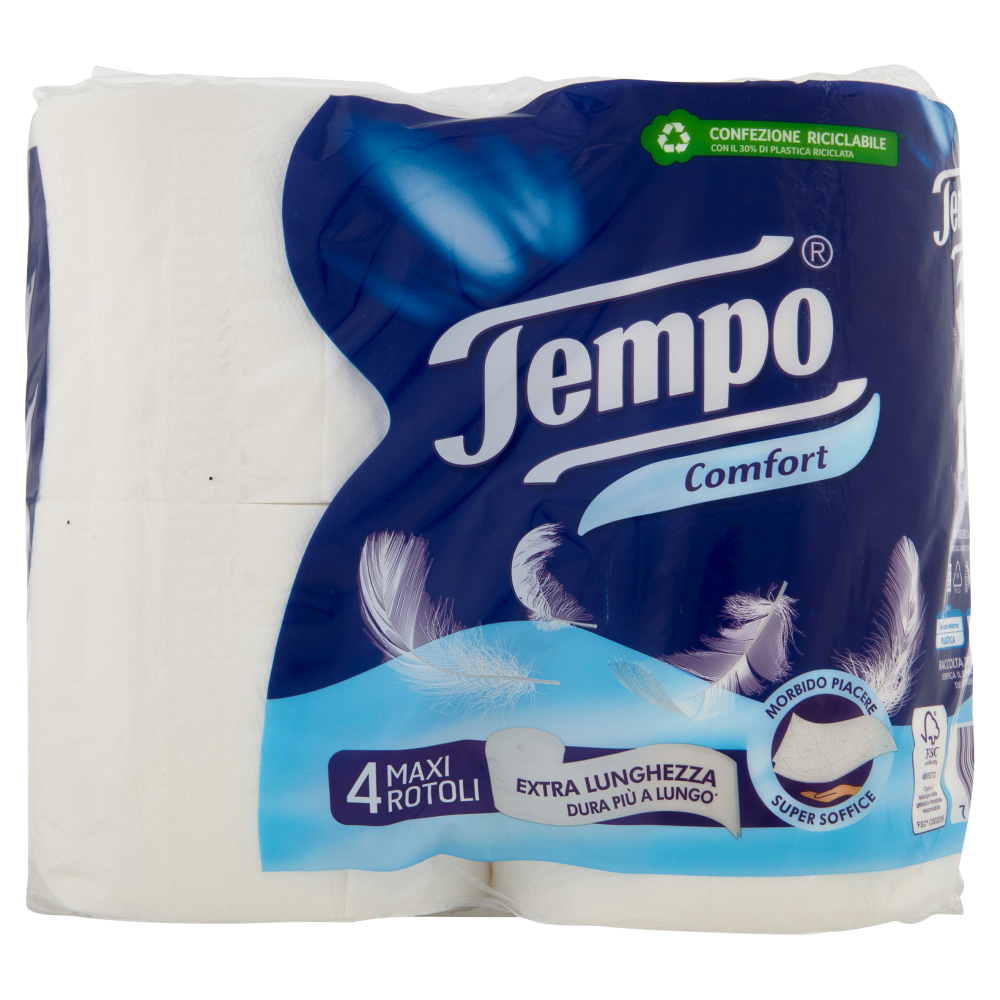 Tempo Comfort Maxi Rotoli 4 pz