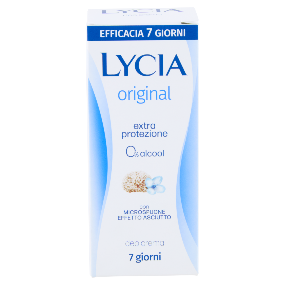 Lycia original con Microspugne Effetto Asciutto deo crema 30 ml