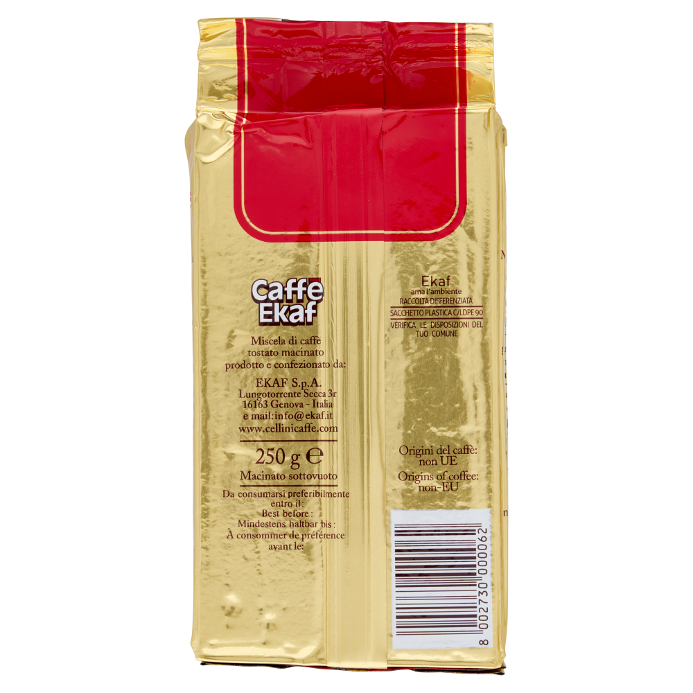 Caff&egrave; Ekaf Miscela Oro 250 g