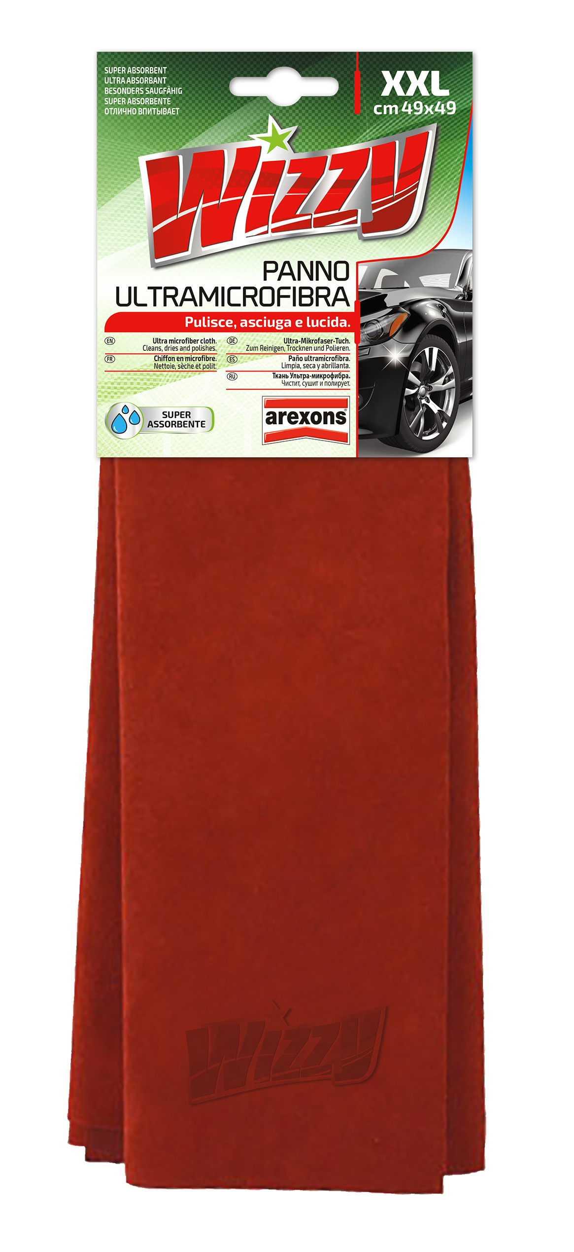 Arexons Wizzy panno ultramicrofibra 24