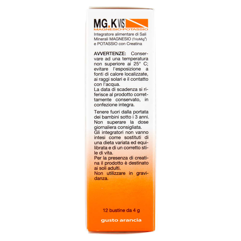 MG.K Vis Magnesio-Potassio Sali + Minerali 12 x 4 g