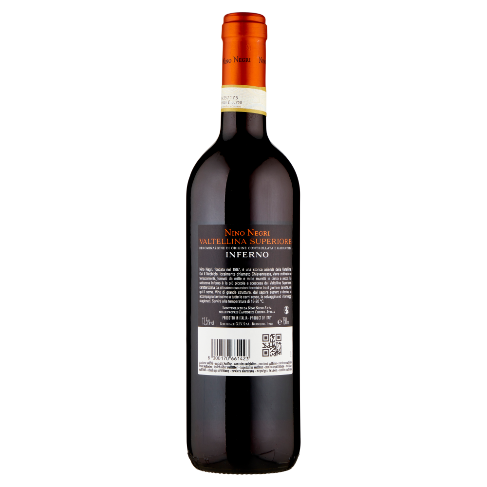 Nino Negri Inferno Valtellina Superiore DOCG Nebbiolo 750 ml