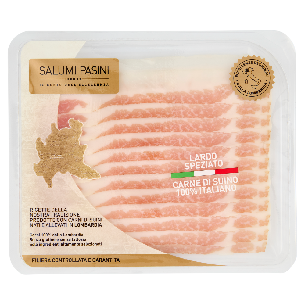 Salumi Pasini Lardo Speziato 70 g