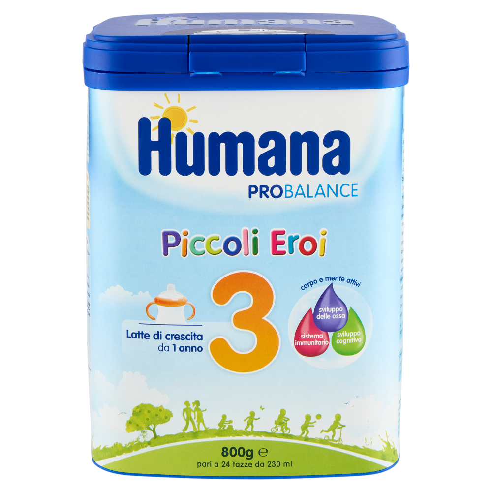 Humana Probalance Piccoli Eroi 3 Latte di crescita 800 g