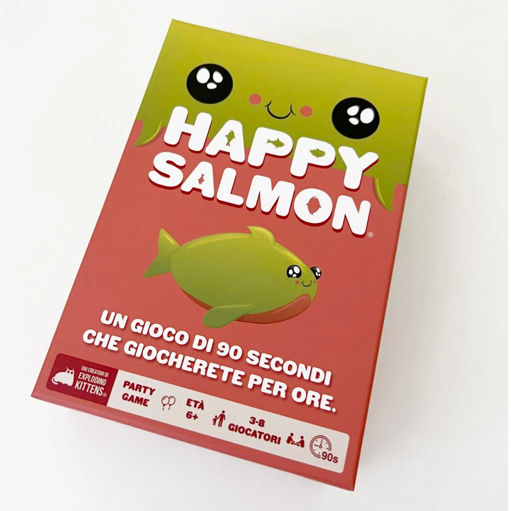Asmodee Happy Salmon 2 min Gioco da tavolo Festa