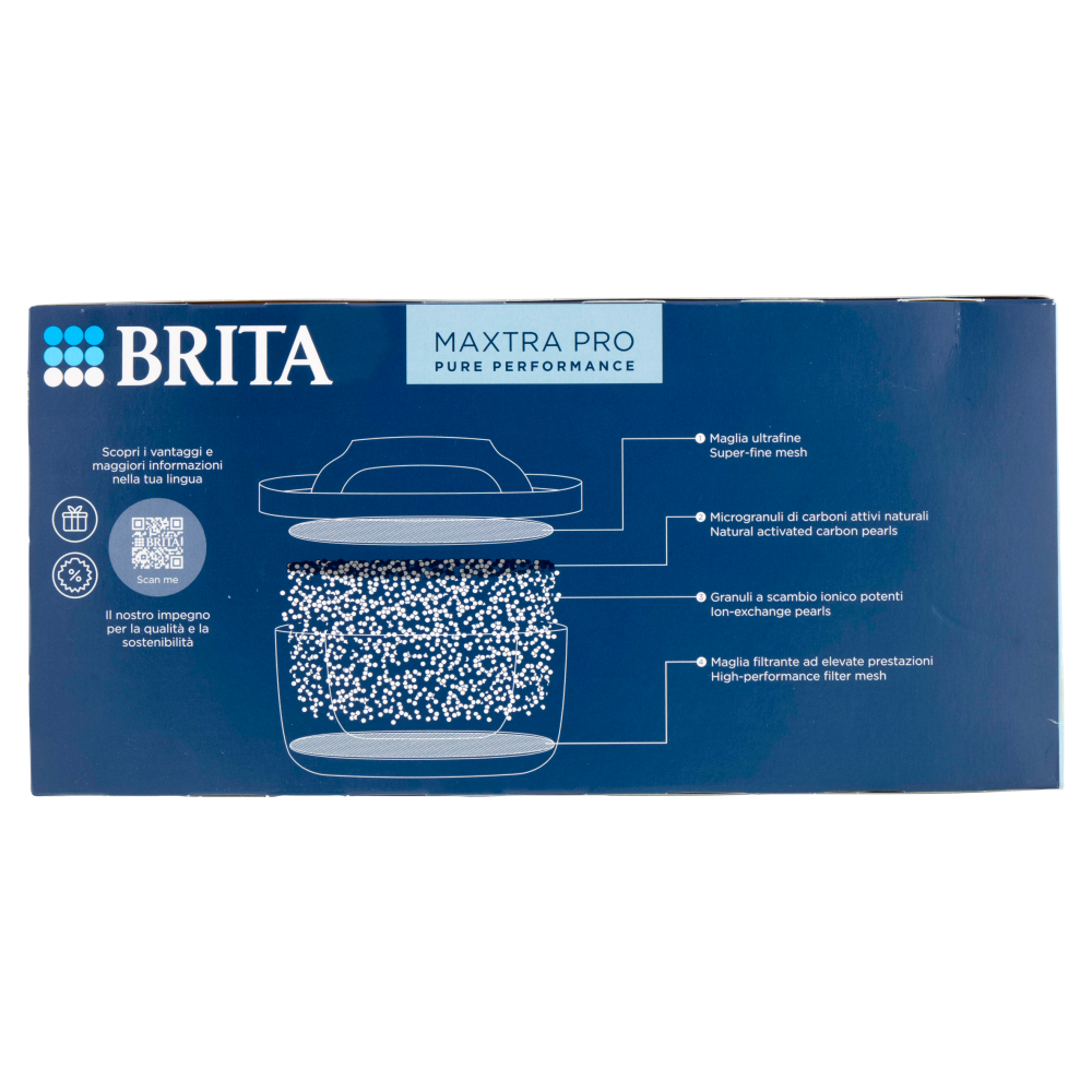 Brita Filtro per l'acqua Maxtra Pro Pure Performance 3 pz