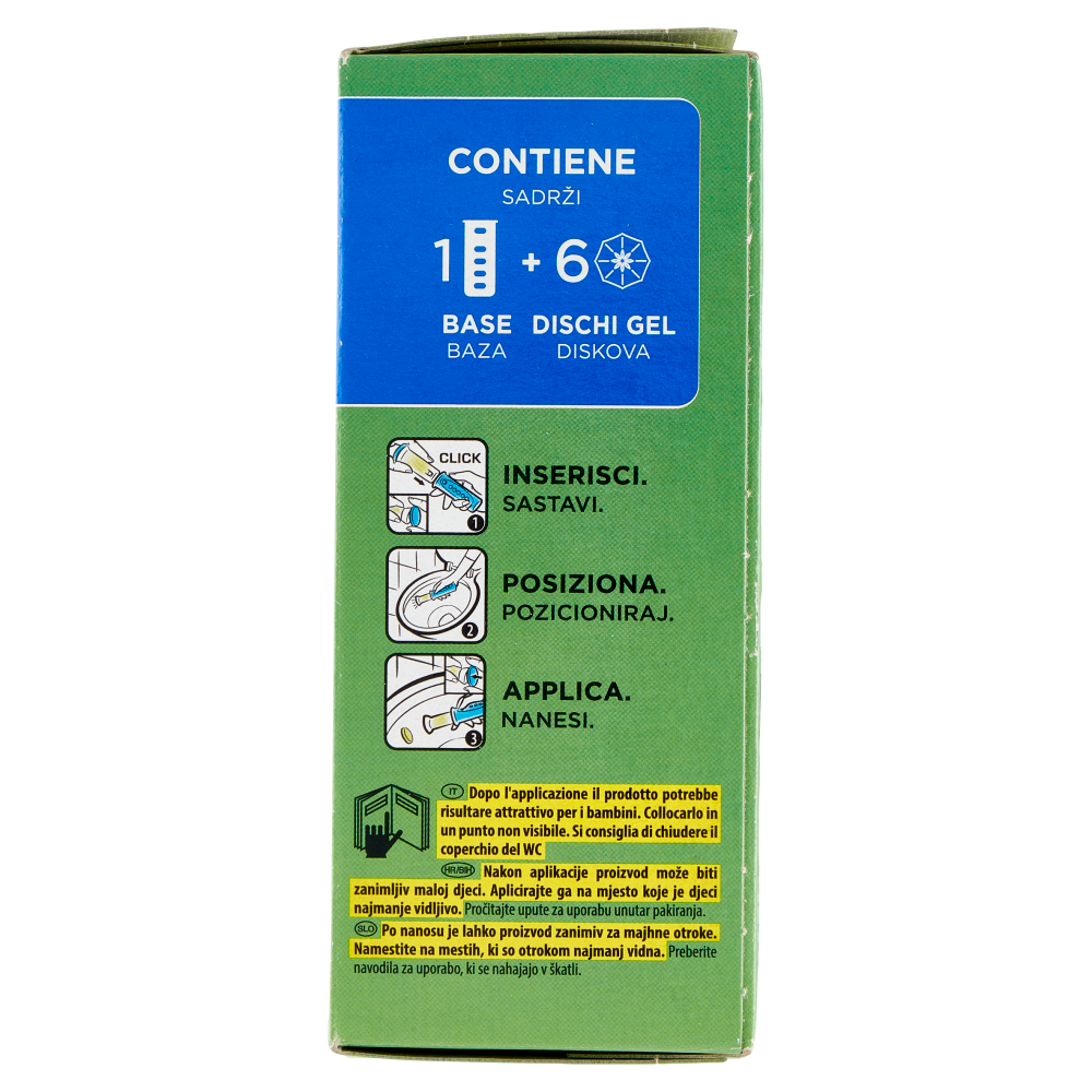 Duck Fresh Discs - Base per Dischi Gel Igienizzanti WC, Fragranza Rosa e Fiori di Loto 36ml