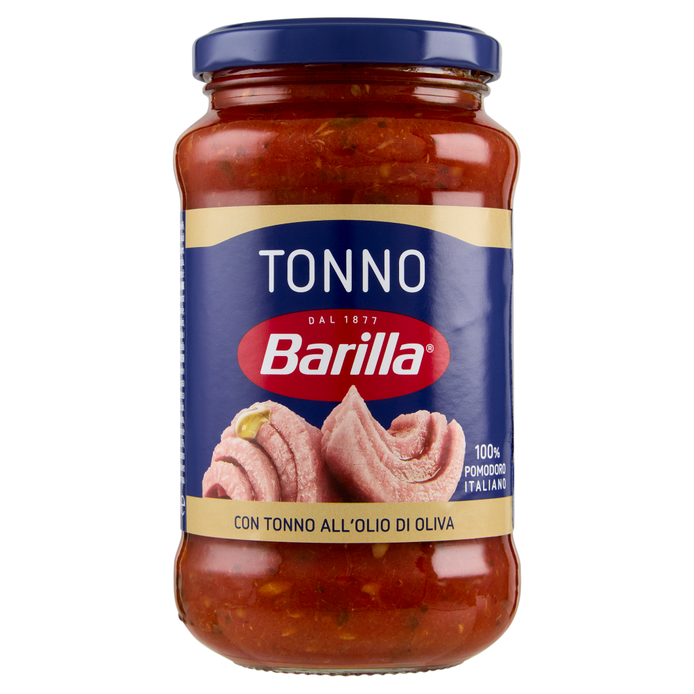 Barilla Sugo Tonno 100% Pomodoro Italiano Condimento per Pasta 400g