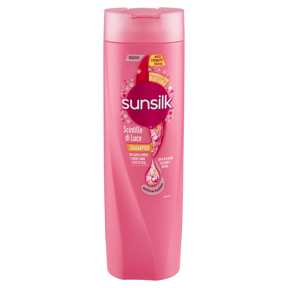 sunsilk Scintille di Luce Shampoo per Capelli Spenti e Crespi 400 mL