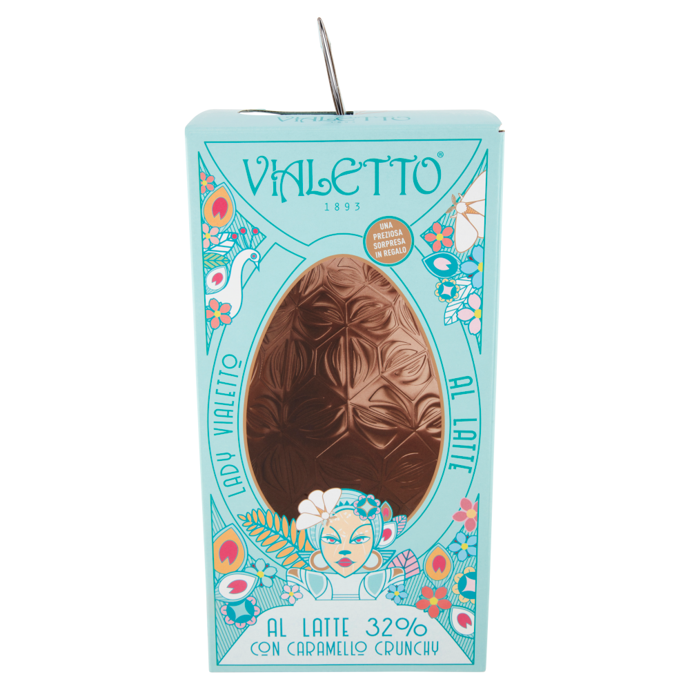 Vialetto Lady Vialetto al Latte 32% con Caramello Crunchy 300 g