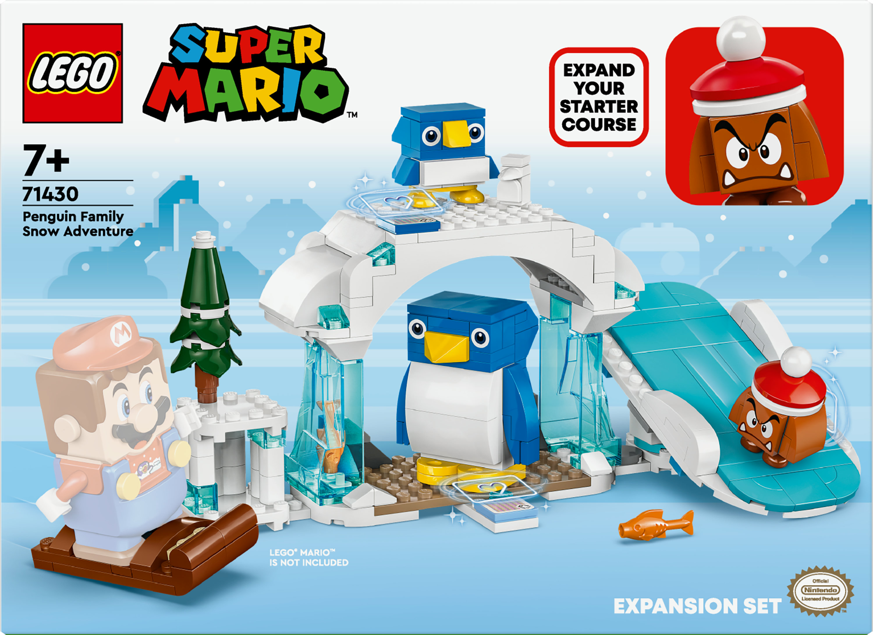 LEGO Super Mario Pack di espansione La settimana bianca della famiglia Pinguotto