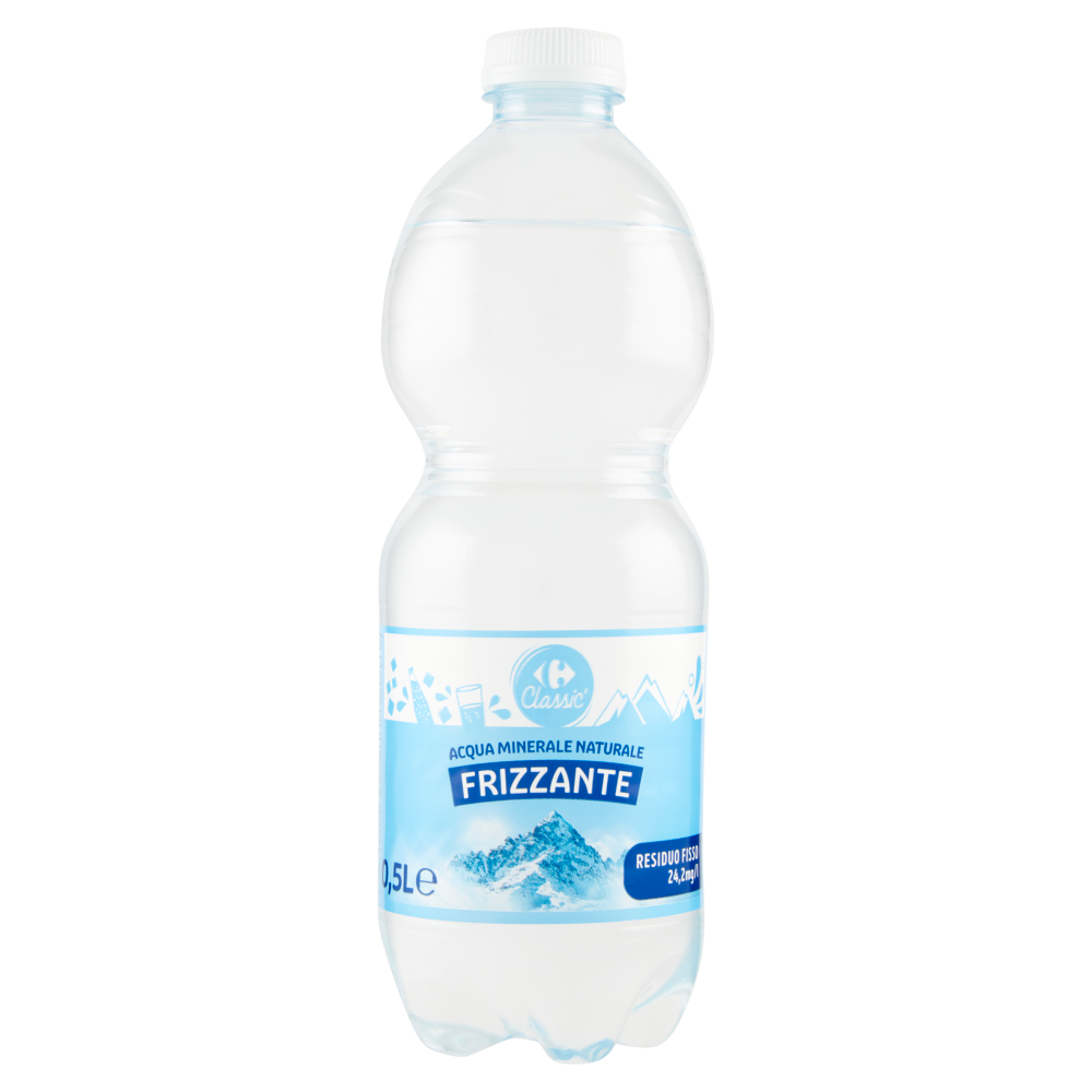 Carrefour Classic Frizzante Acqua Minerale Naturale 0,5 L