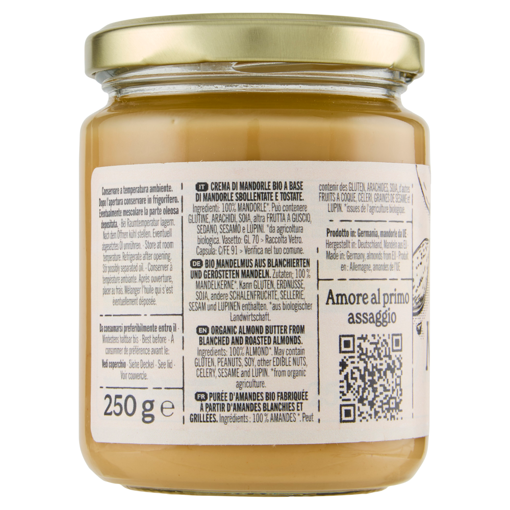 KoRo Crema di Mandorle Bio 250 g