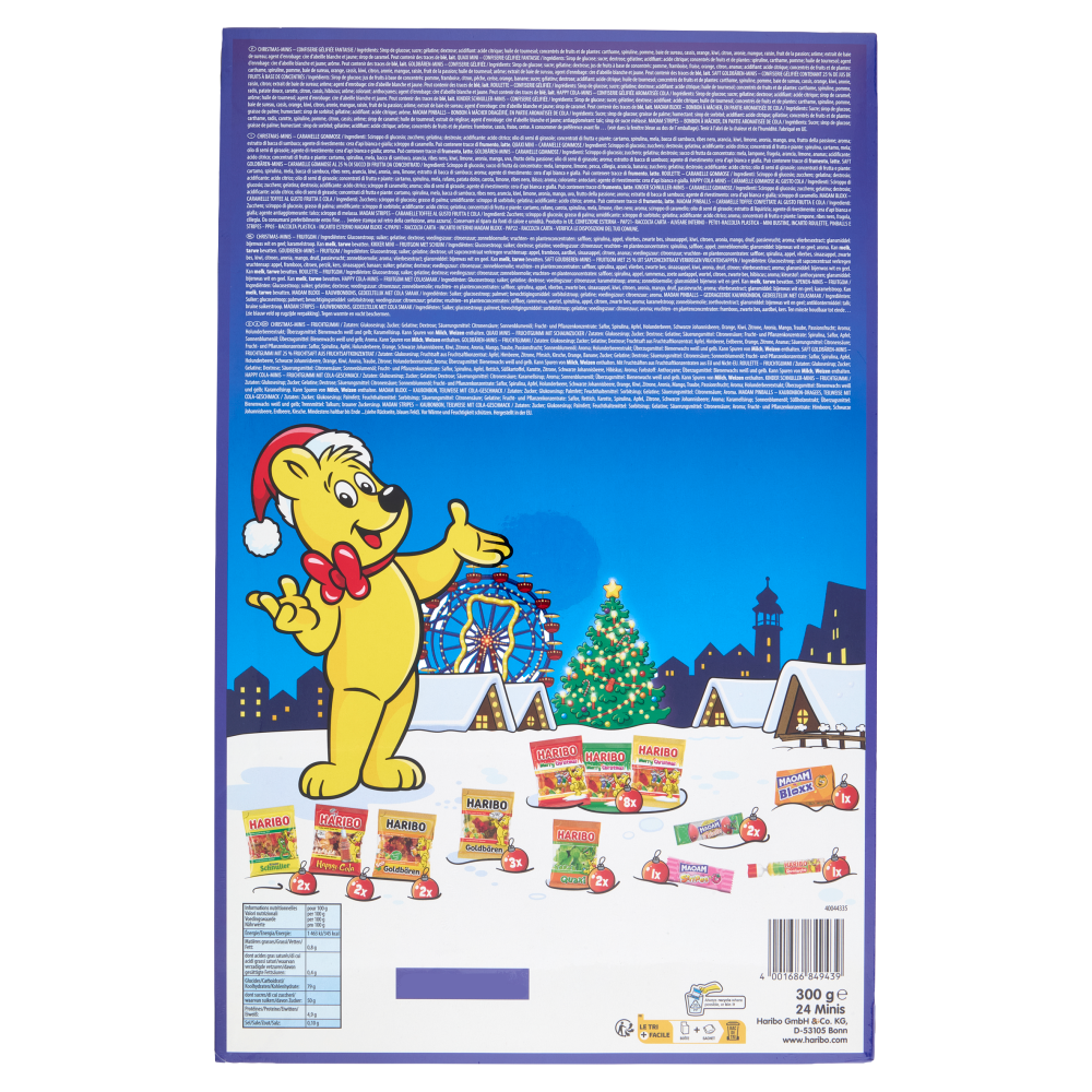 Haribo Calendario Avvento 300 g