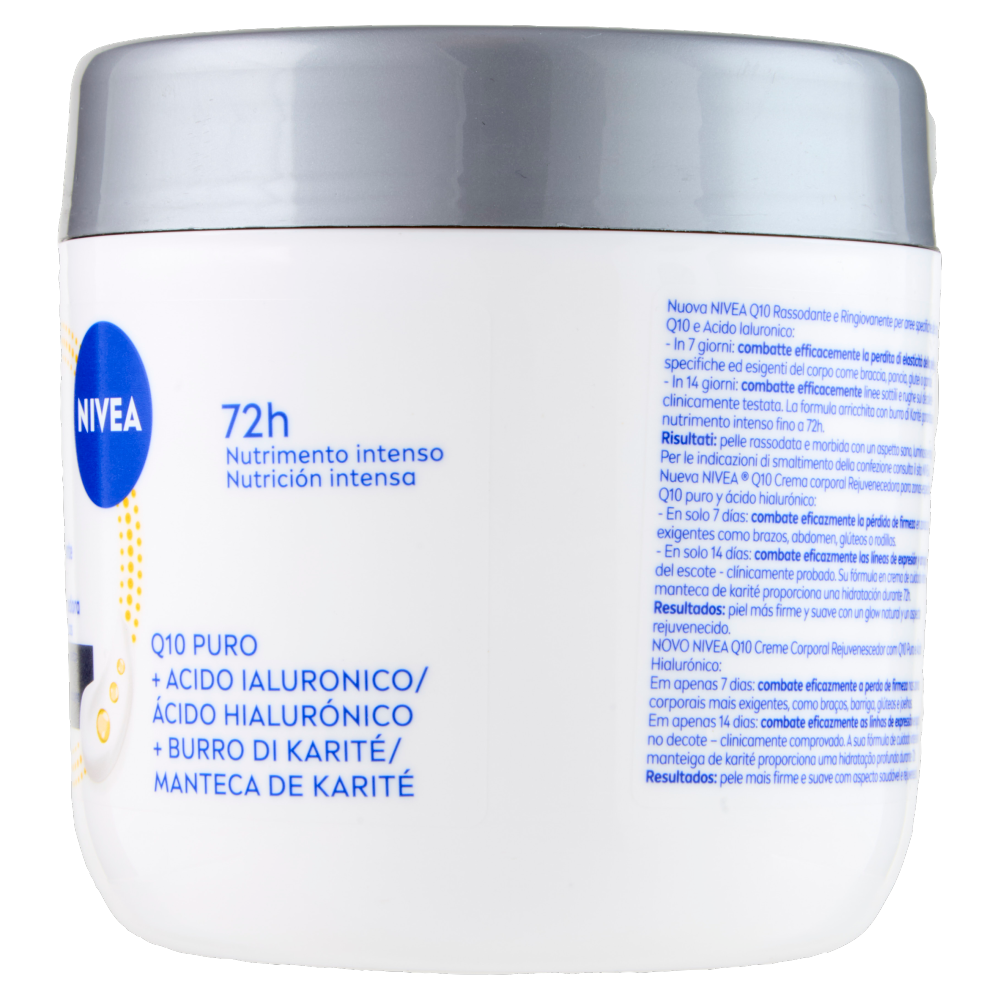 Nivea Q10 Rassodante + Ringiovanente Crema per aree specifiche 400 ml