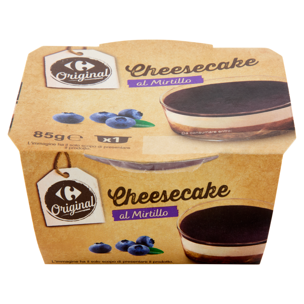 Carrefour Original Cheesecake al Mirtillo 85 g