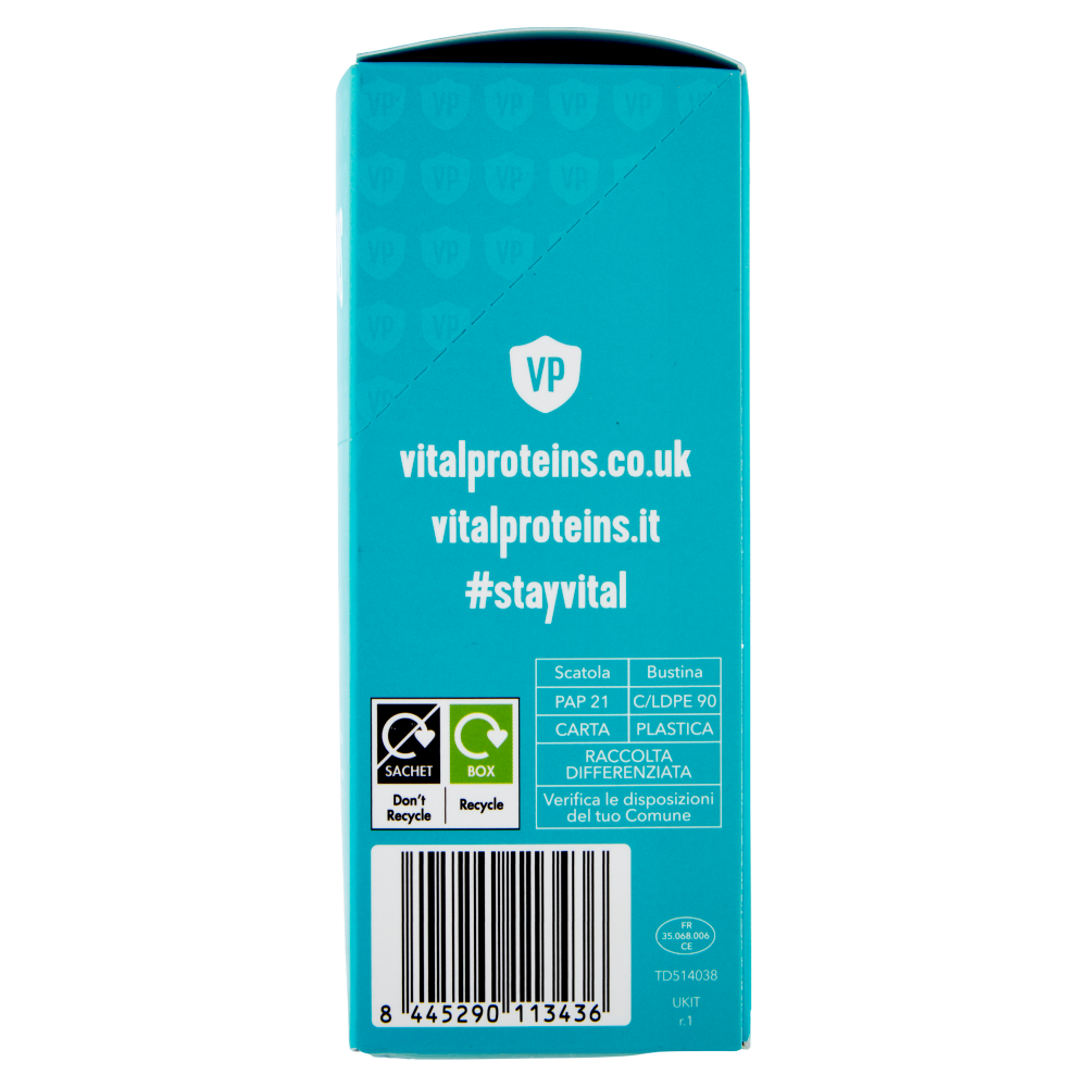 VITAL PROTEINS Marine Collagen Integratore alimentare in polvere a base di collagene bustine 10x10g