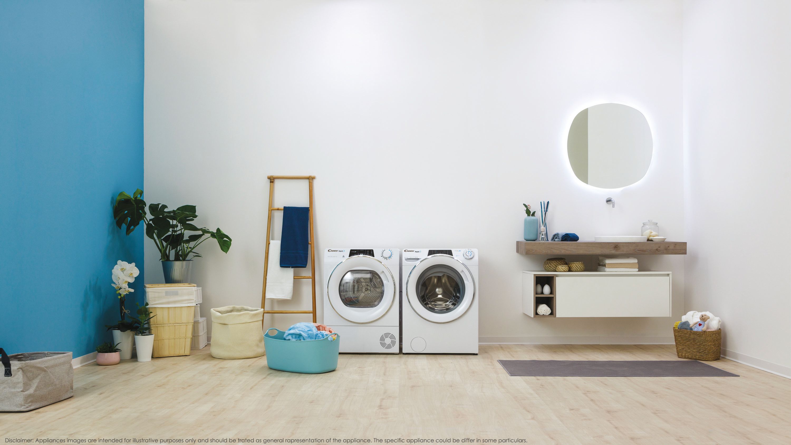 Candy Rapid&Oacute; RAPIDO' lavatrice Libera installazione Caricamento frontale 9 kg 1400 Giri/min A Bianco