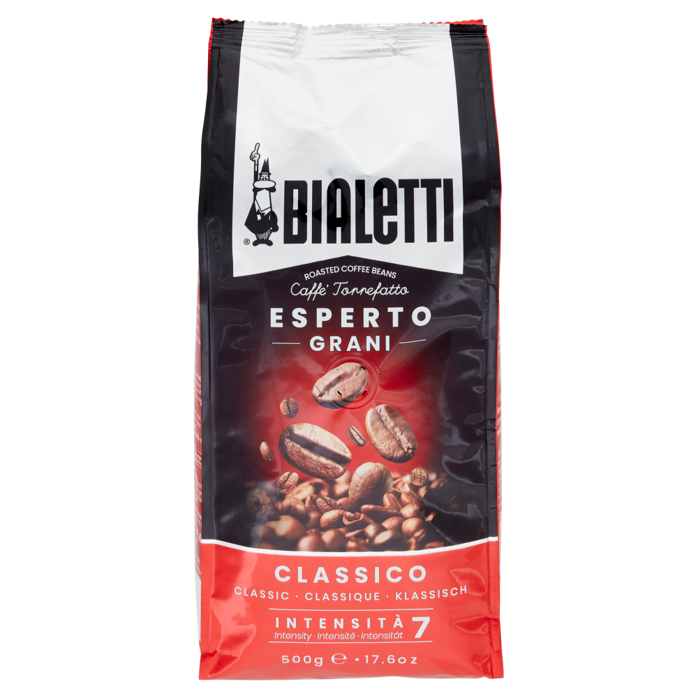 Bialetti Caffè Torrefatto Esperto Grani Classico 500 g