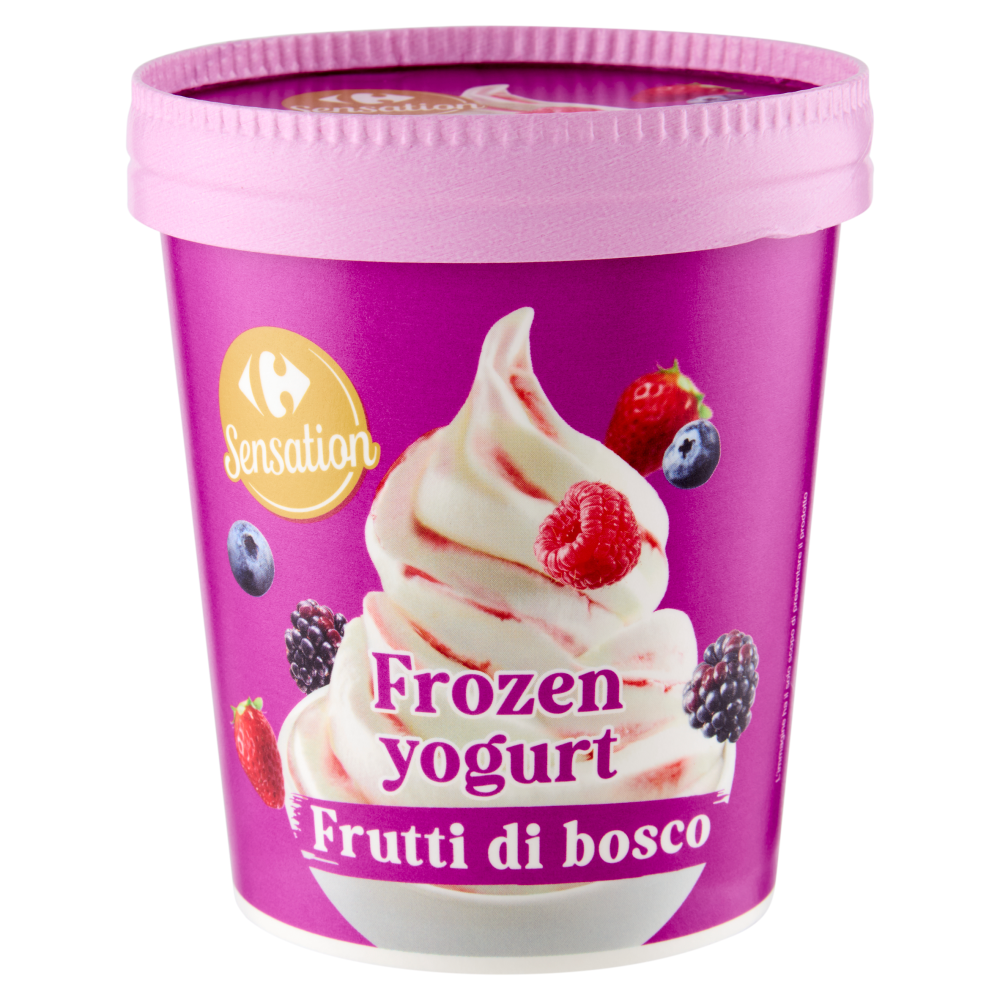 Carrefour Sensation Frozen yogurt Frutti di bosco 300 g