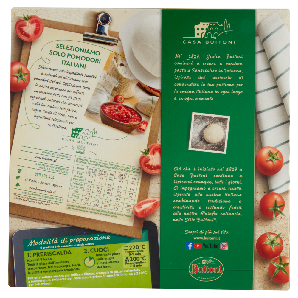 Buitoni Pizza Bella Napoli La Classica Margherita | Carrefour