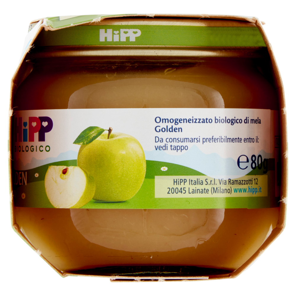 HiPP Biologico Mela Golden Omogeneizzato 2 x 80 g