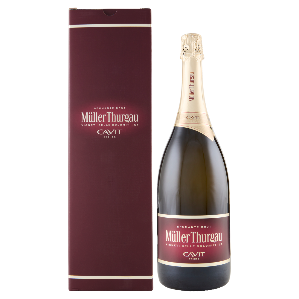 Cavit Müller Thurgau Vigneti delle Dolomiti IGT Vino Spumante Brut 150 cl