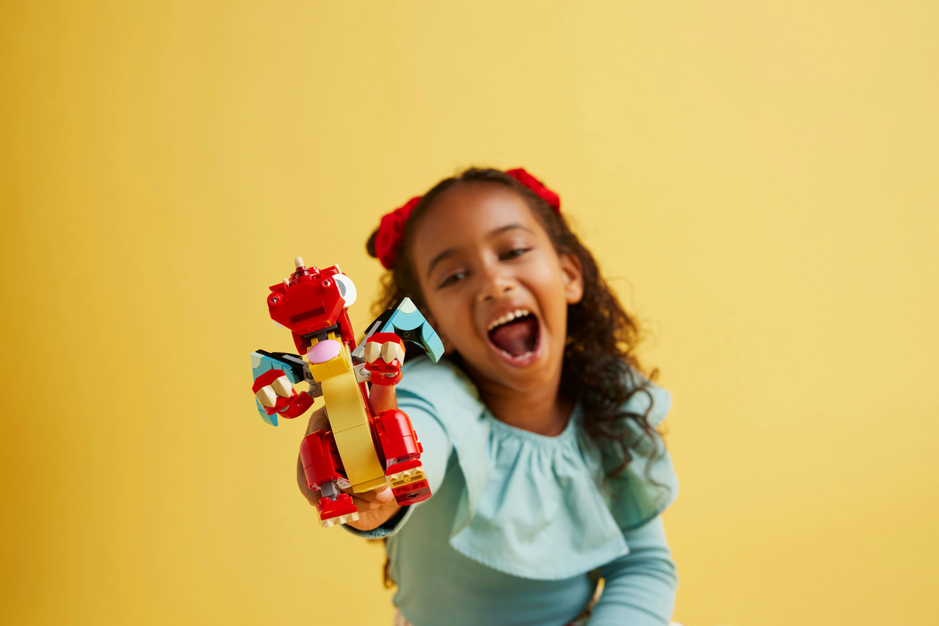 LEGO Creator Drago rosso