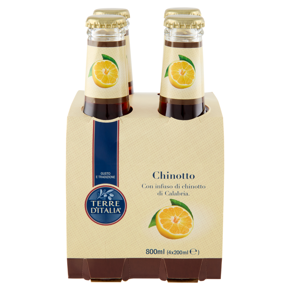 Terre d'Italia Chinotto 4 x 200 ml