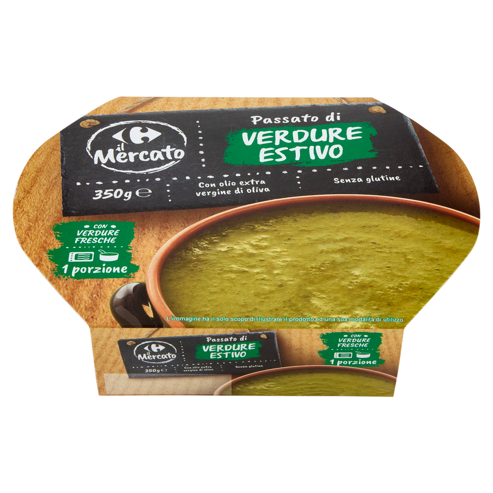 Carrefour il Mercato Passato di Verdure Estivo 350 g