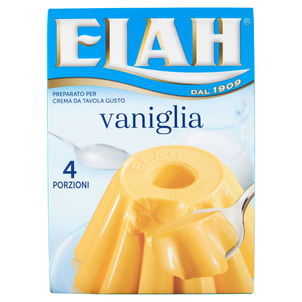 Elah Preparato per Crema da Tavola Gusto vaniglia 70 g