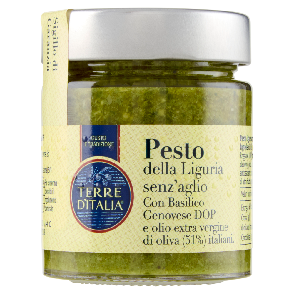 Terre d'Italia Pesto della Liguria senz'aglio 120 g